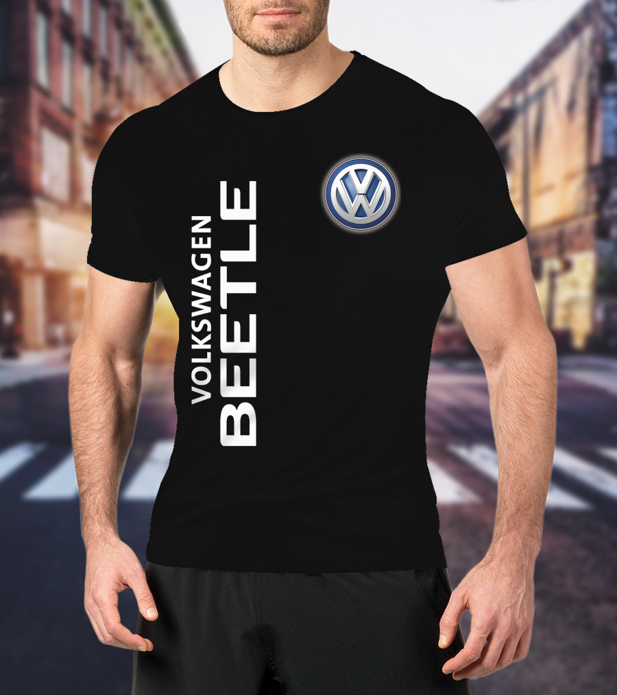 Volkswagen Beetle Vw Logo Classic Car T-Shirt