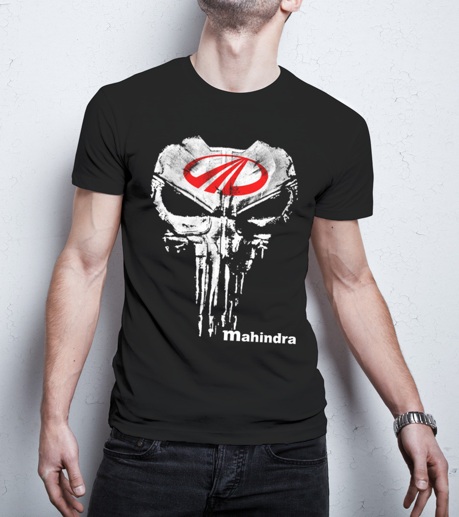 Mahindra Punisher Skull T-Shirt