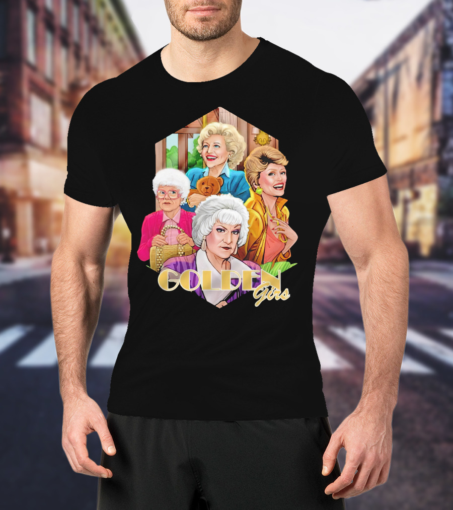 Golden Girls Iconic TV Show Characters T-Shirt