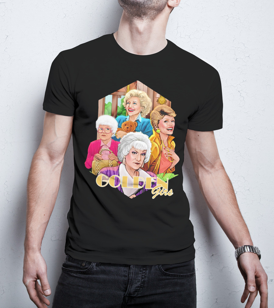 Golden Girls Iconic TV Show Characters T-Shirt