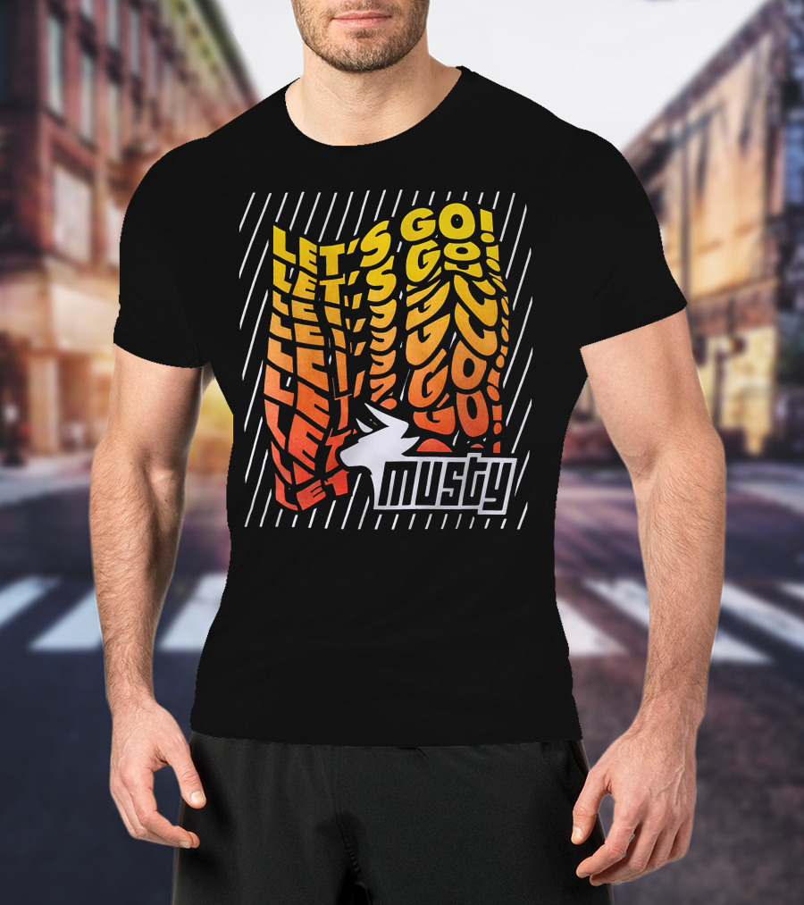 LET'S GO Musty T-Shirt