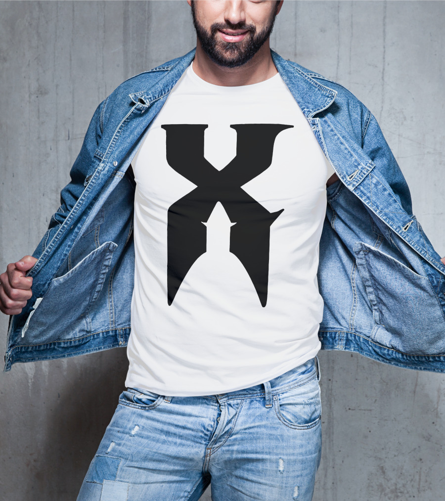 DMX Stylized Iconic Letter T-Shirt