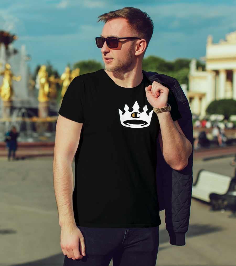 OTK Merchs Crown Logo Champion Collab T-Shirt