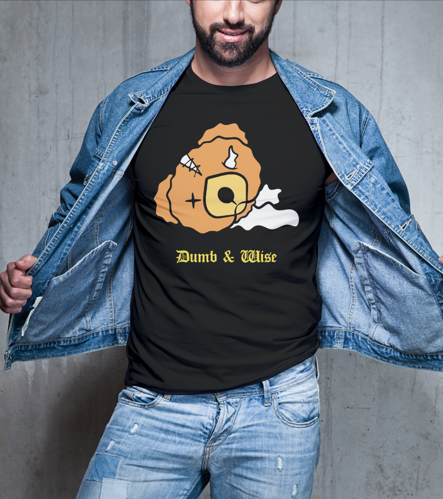 Dumb And Wise XPLR Merch Eggshell Eye T-Shirt