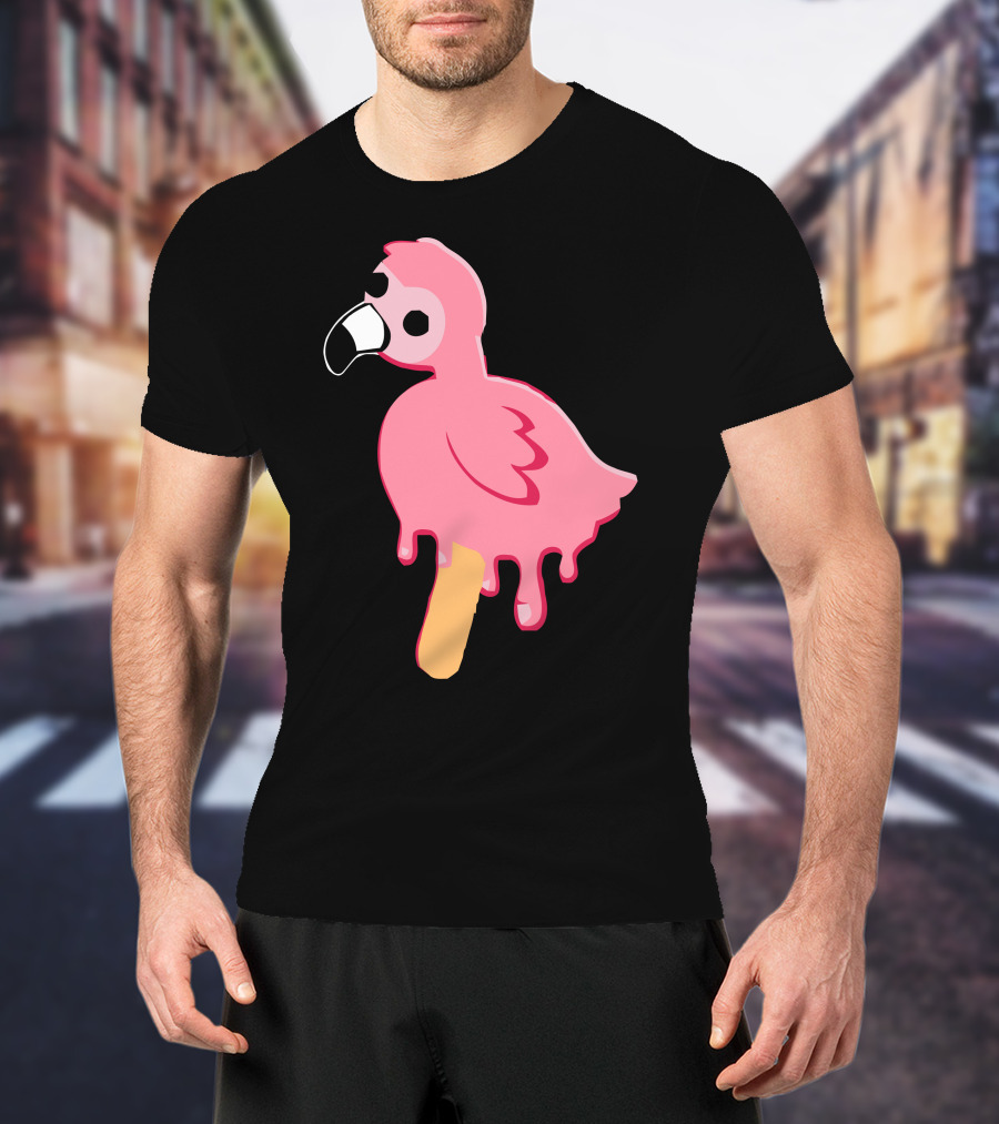 Flimflam Flamingo Popsicle Merch T-Shirt