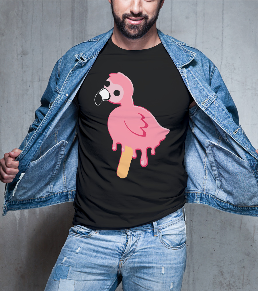 Flimflam Flamingo Popsicle Merch T-Shirt