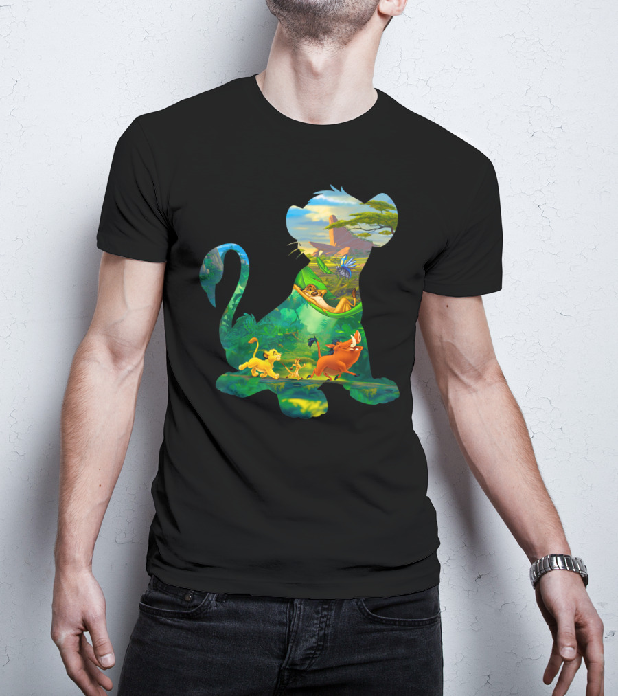 Disney Lion King Simba Pumbaa Timon Adventure T-Shirt