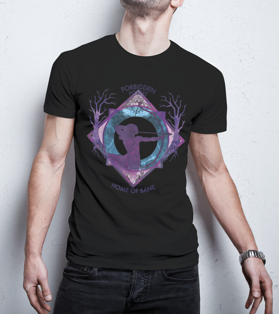 Forbidden Forest Home Of Bane Only Today T-Shirt