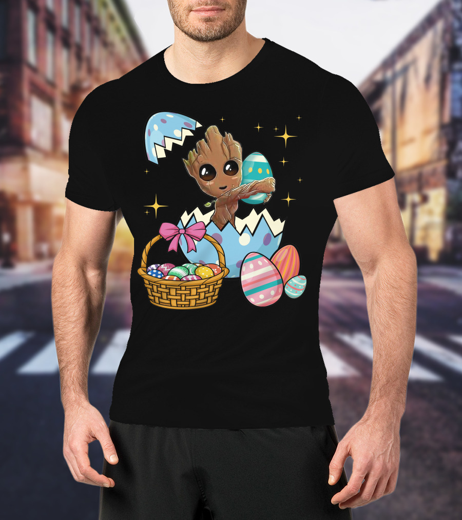 Groot Easter Eggs Only Today T-Shirt