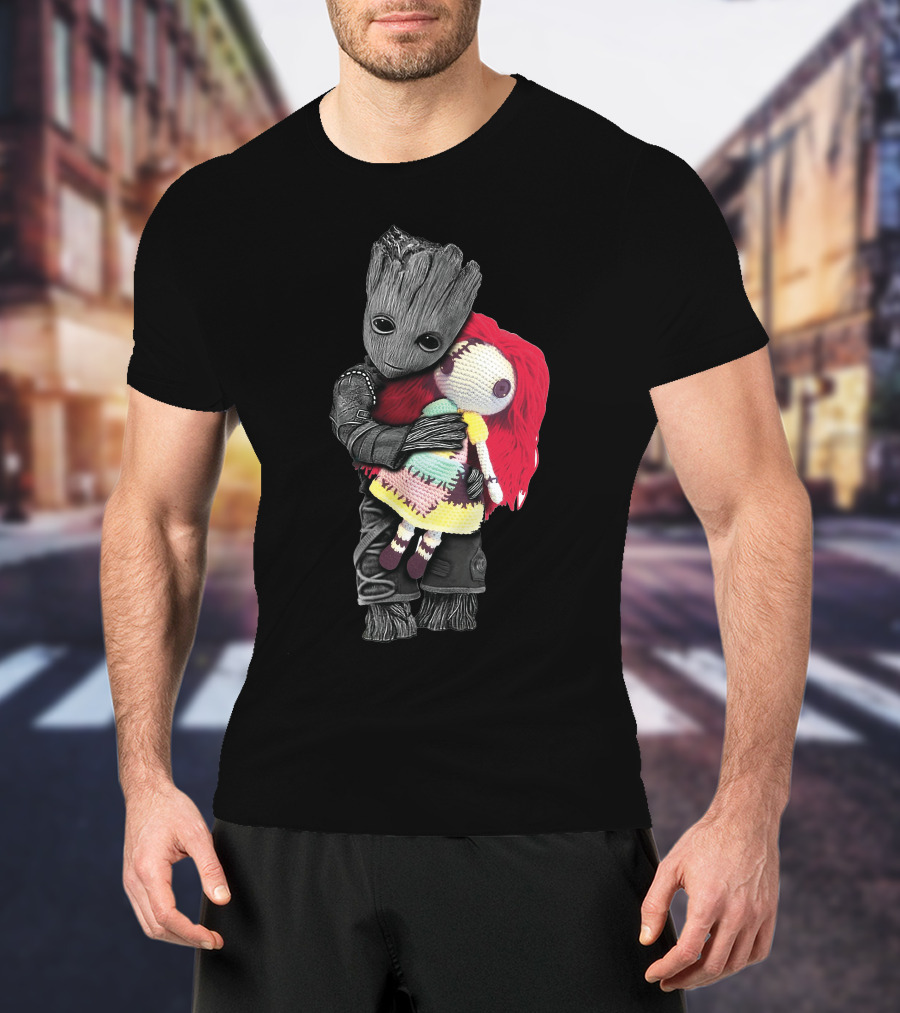 Groot Hugging Sally Doll T-Shirt