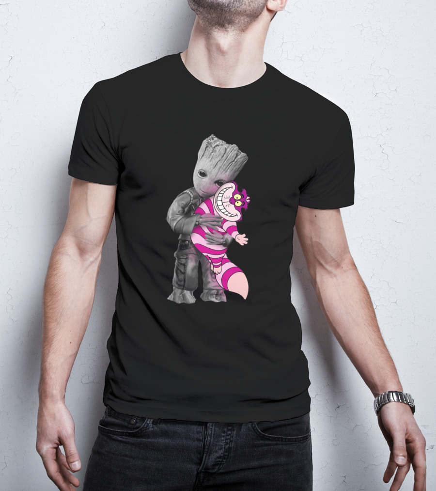 Groot Holding Cheshire Cat T-Shirt