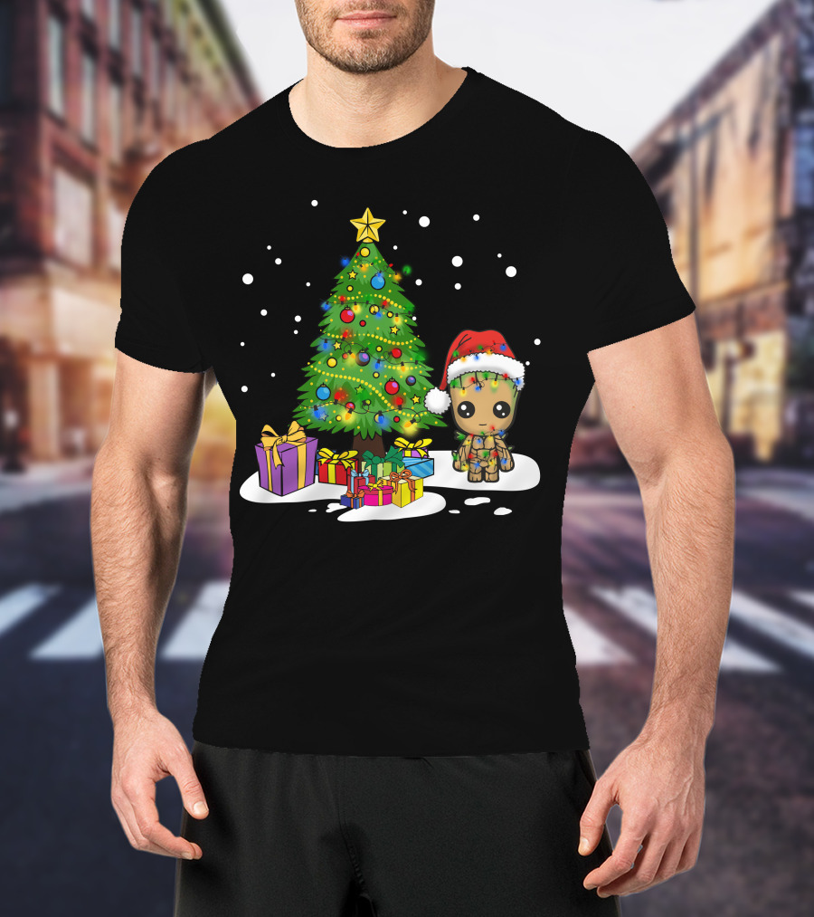 Only Today Christmas Tree Santa Hat Gifts T-Shirt