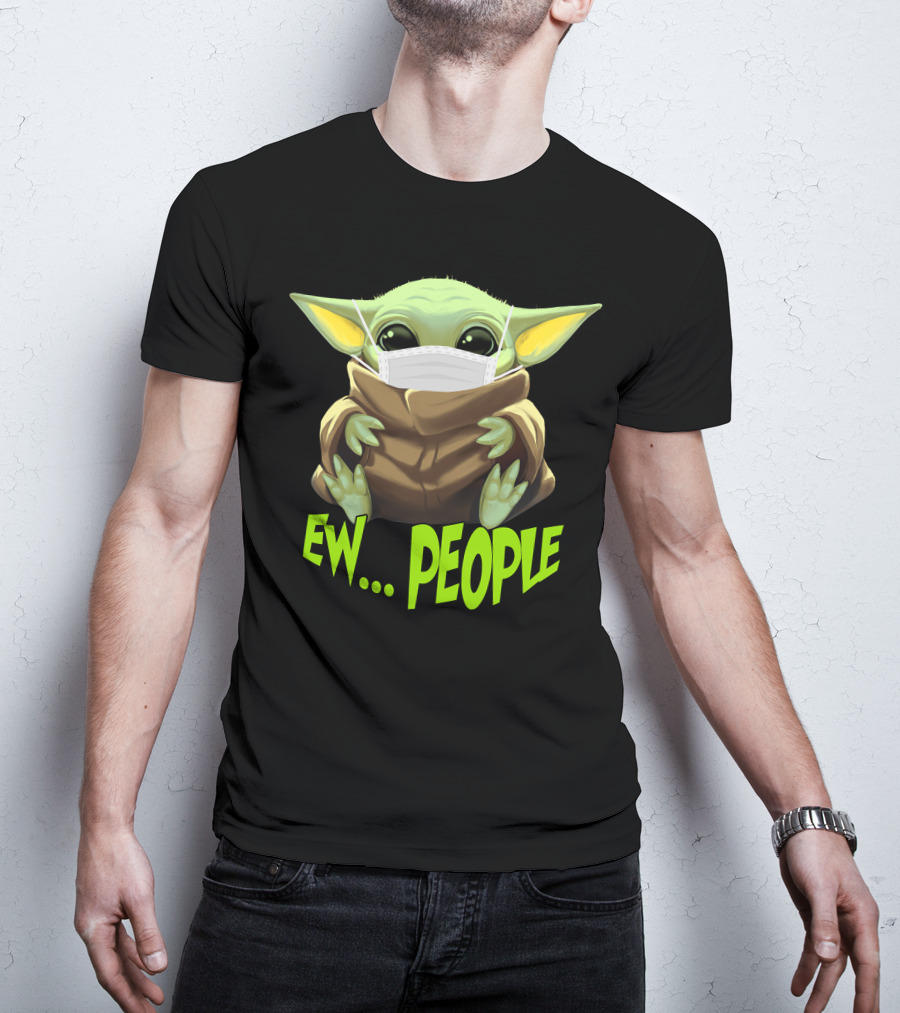 Ew People 36 Baby Alien Mask T-Shirt