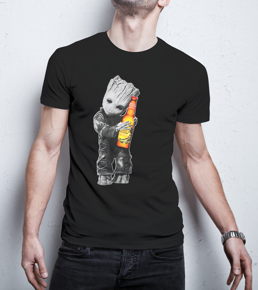 Angry Orchard Groot Marvel Guardians Of The Galaxy T-Shirt