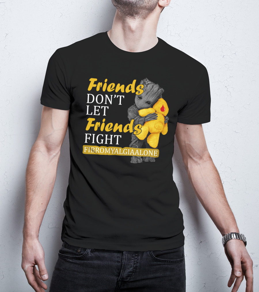 Friends Don't Let Friends Fight Fibromyalgia Alone T-Shirt