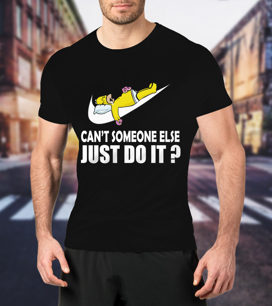 The Simpsons Can't Someone Else Just Do It T-Shirt