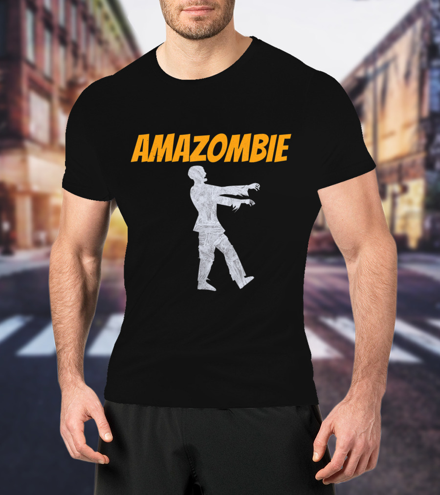 AMAZOMBIE Classic Walking Dead Figure T-Shirt
