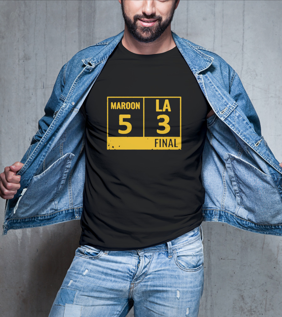 Maroon 5 La 3 Final T-Shirt