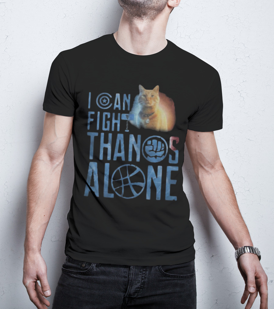 Cat Goose Empowered By Avengers To Defeat Thanos Independently T-Shirt