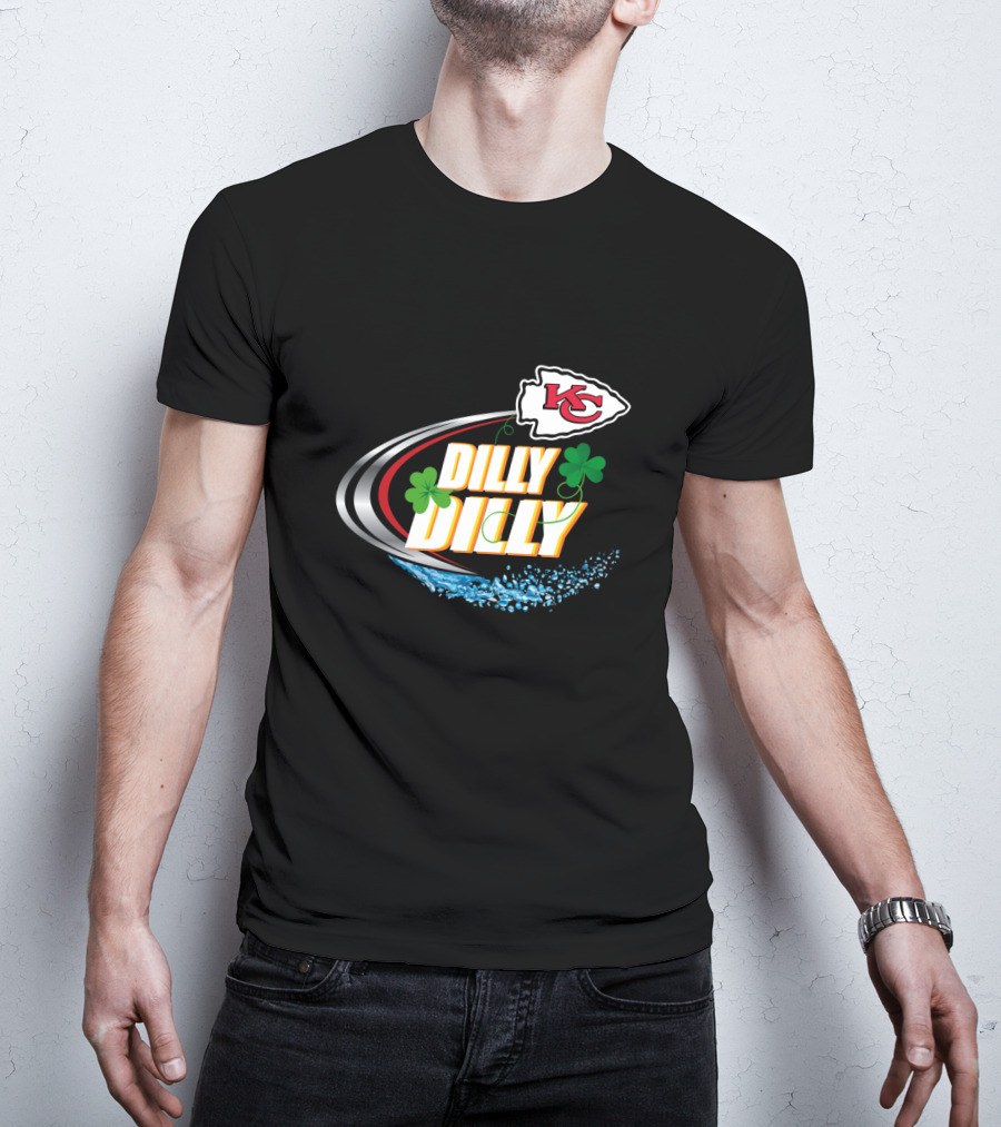 Dilly Dilly Kansas City Chiefs Shamrock T-Shirt