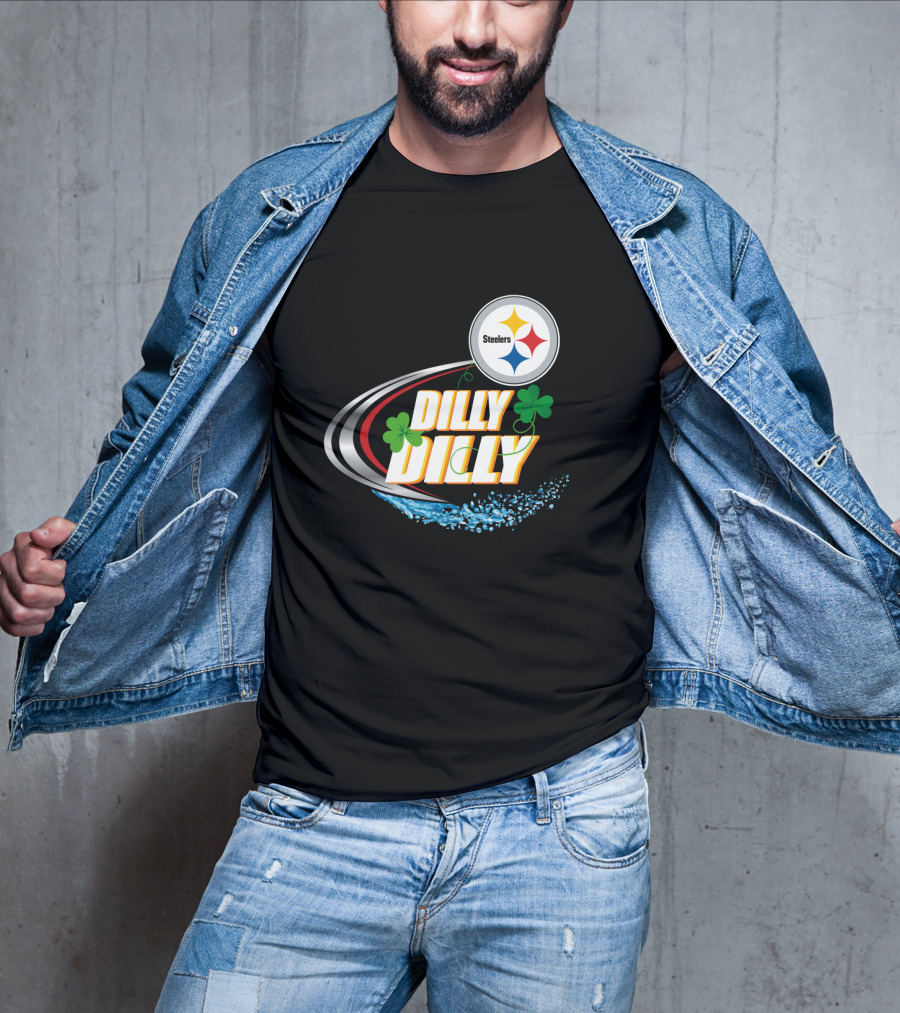 Dilly Dilly Pittsburgh Steelers Clover T-Shirt