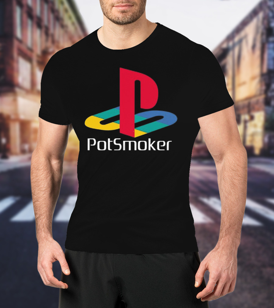PotSmoker PlayStation T-Shirt