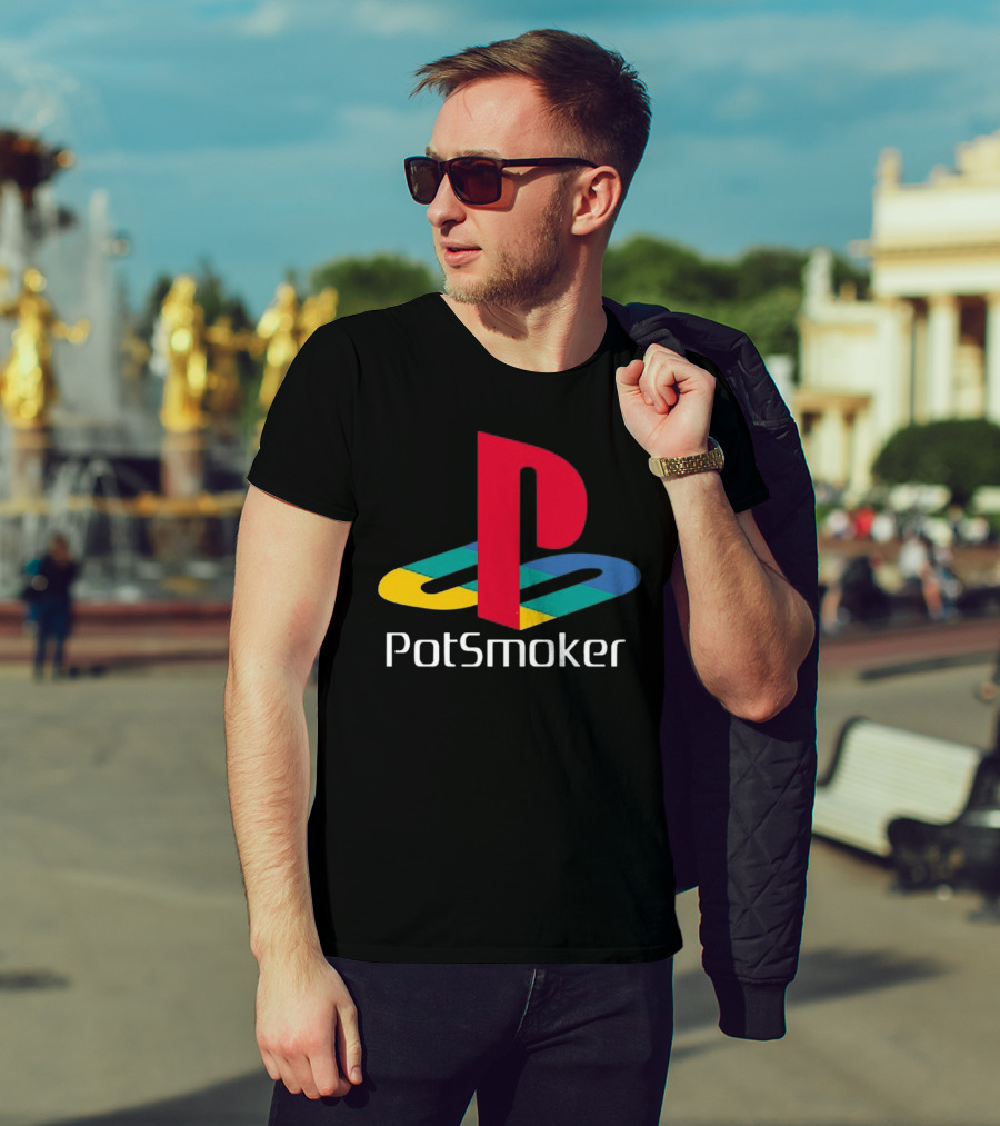 PotSmoker PlayStation T-Shirt