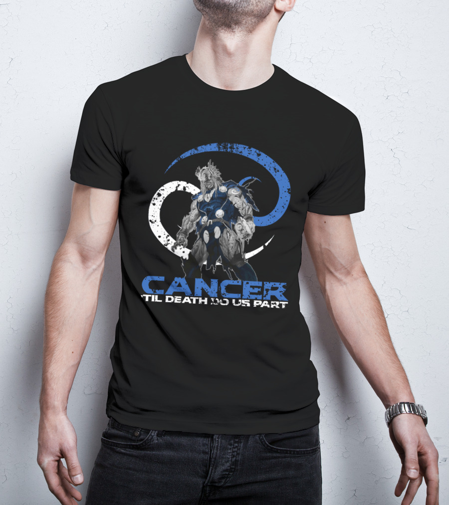 Cancer Til Death Do Us Part Marvel Thor Zodiac T-Shirt