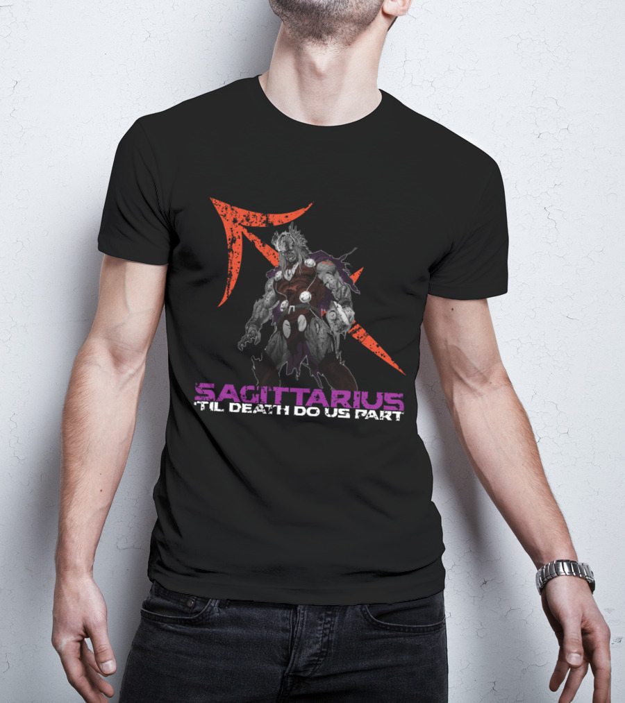 Sagittarius Til Death Do Us Part Zombie Thor Marvel T-Shirt
