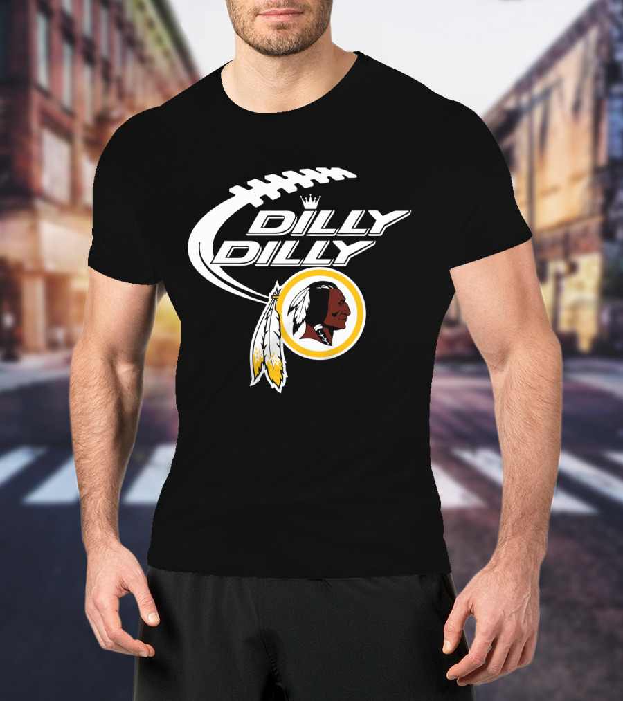 Dilly Dilly Washington Redskins Bud Light Football Tribute T-Shirt