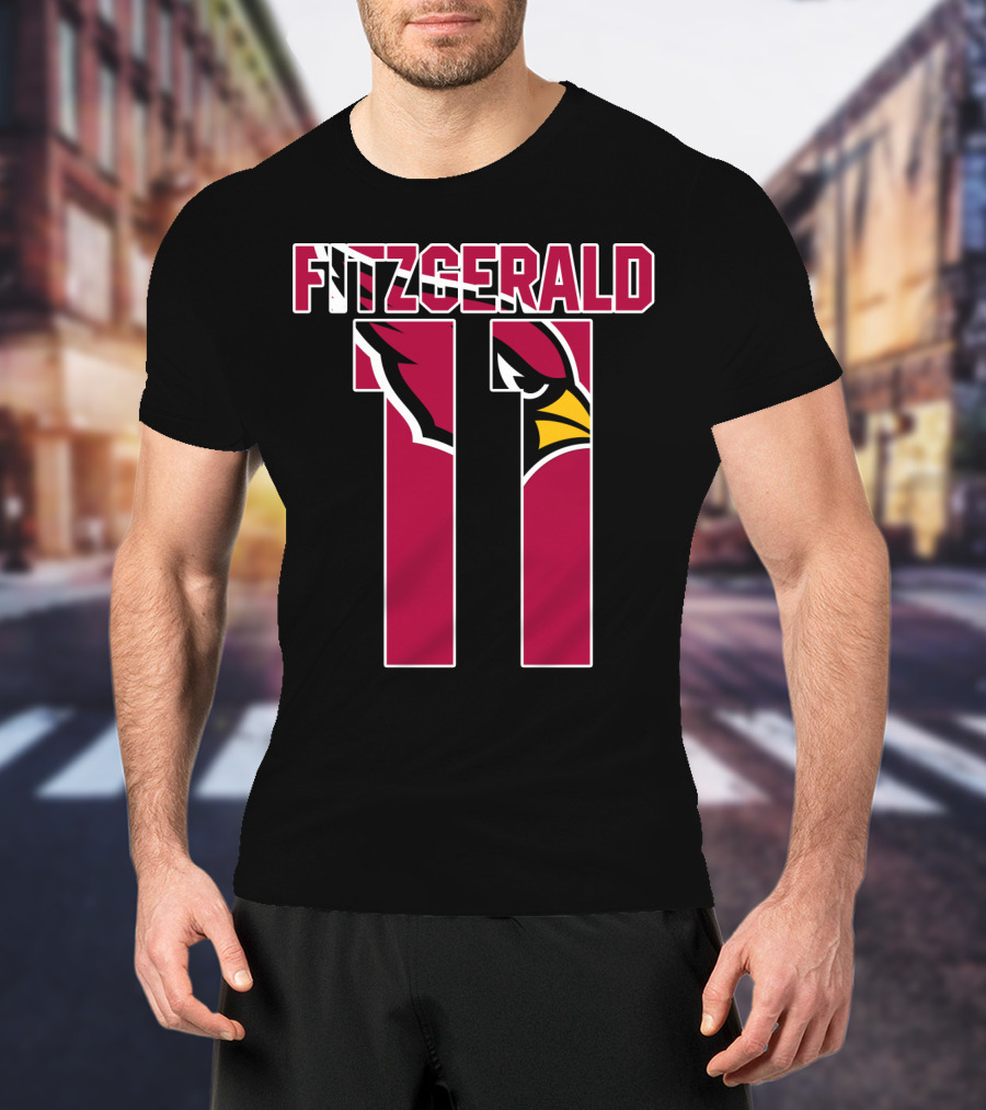 Fitzgerald 11 Arizona Cardinals Player Jersey T-Shirt