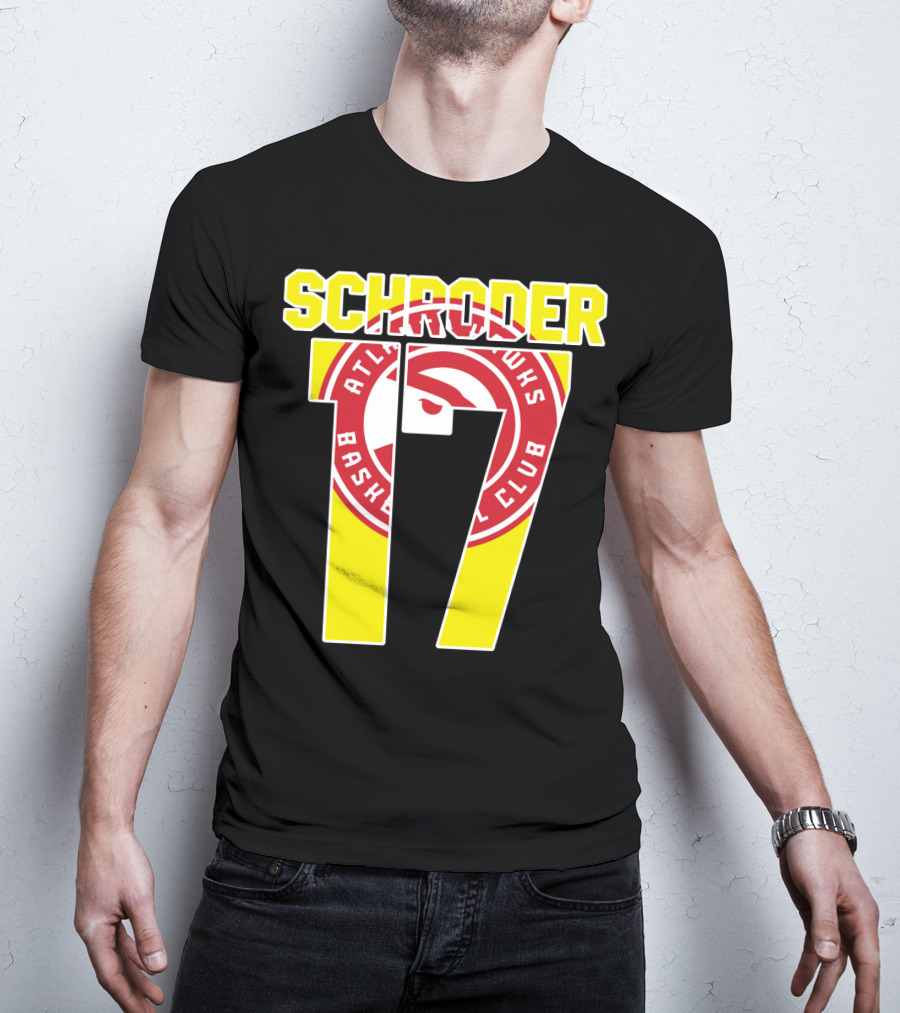 Schroder 17 Atlanta Hawks Basketball Club T-Shirt