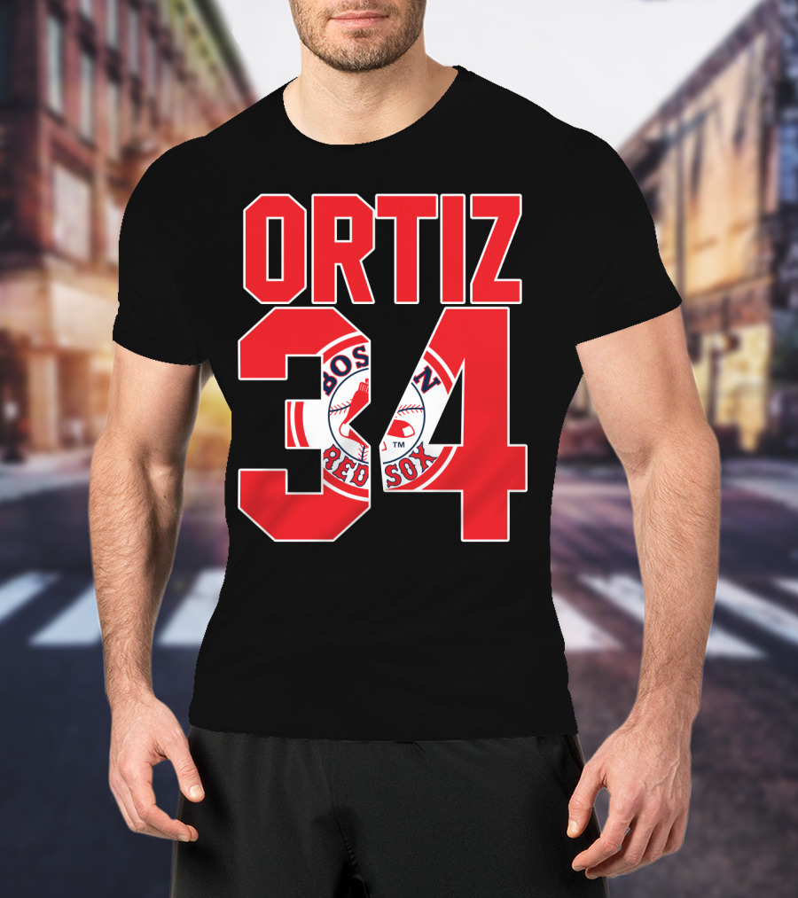 Boston Red Sox Ortiz T-Shirt