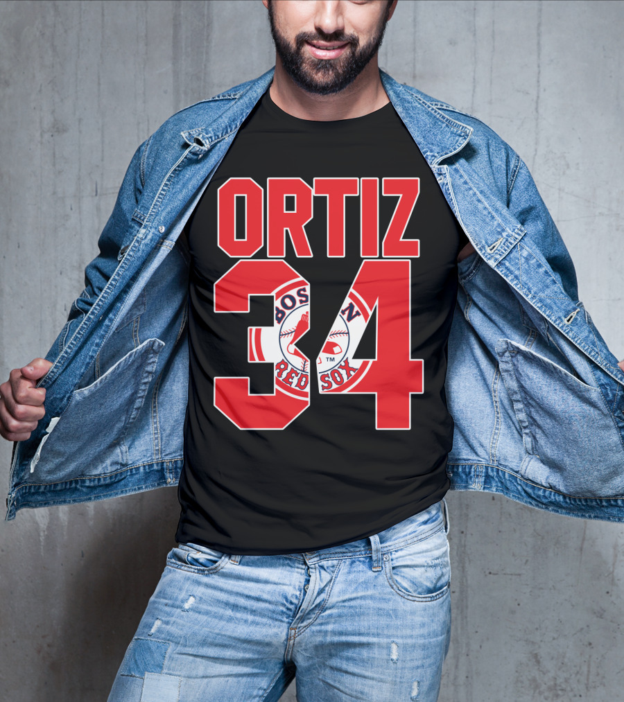 Boston Red Sox Ortiz T-Shirt