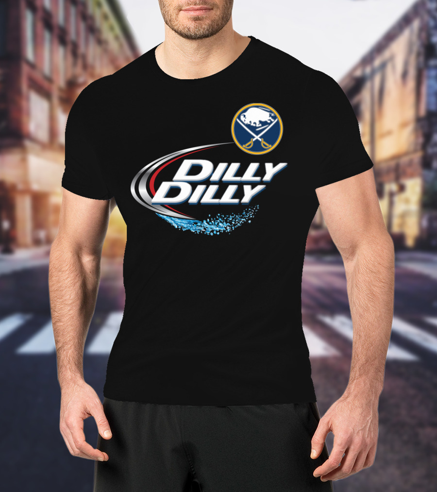 Buffalo Sabres Dilly Dilly Slogan With Iconic Hockey T-Shirt