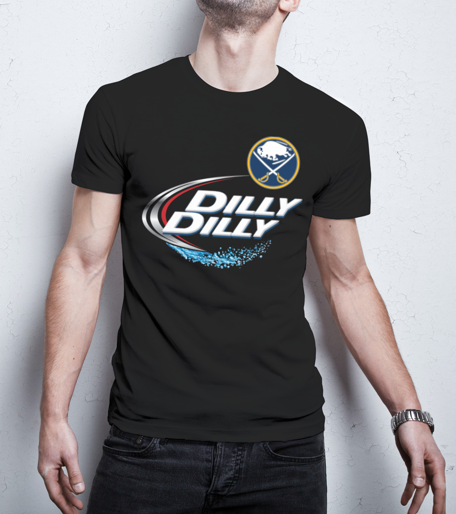 Buffalo Sabres Dilly Dilly Slogan With Iconic Hockey T-Shirt