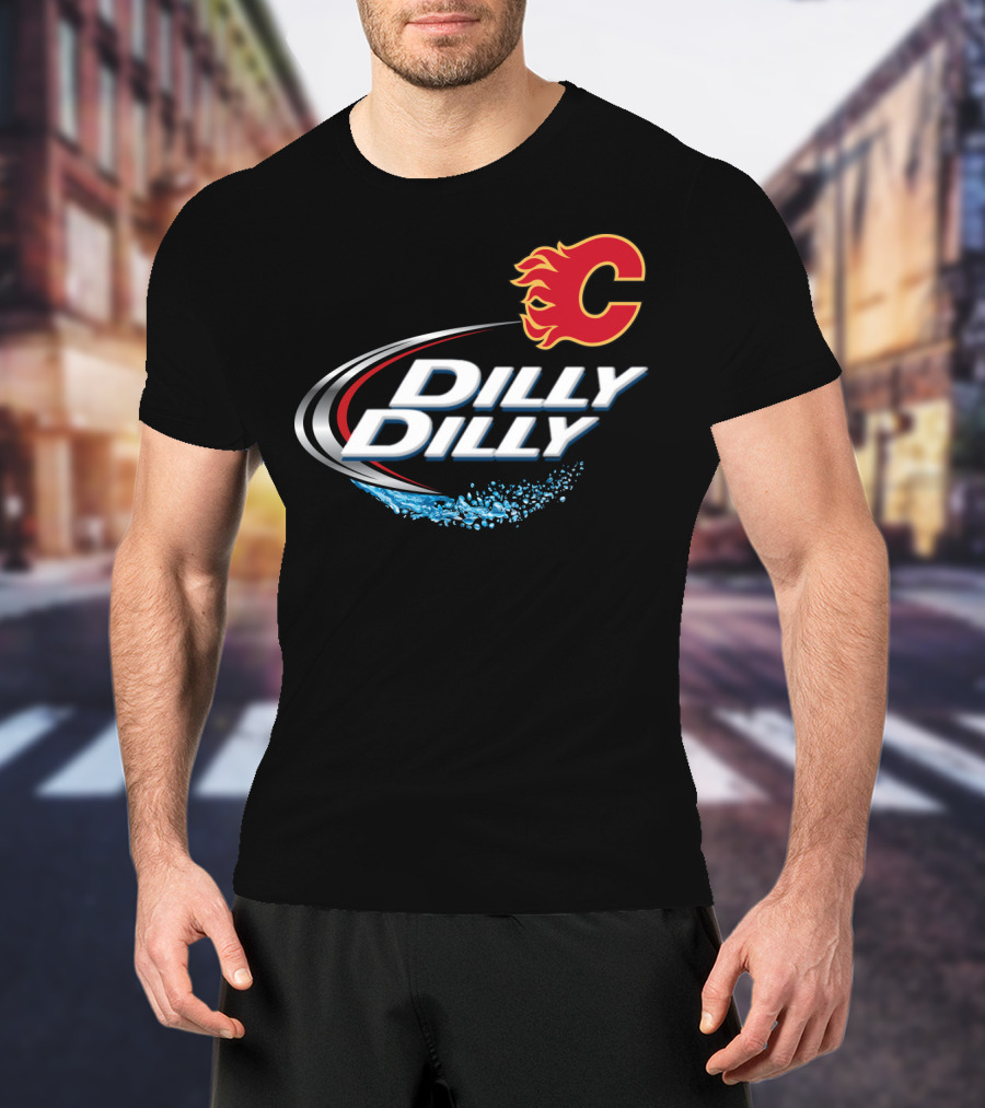 Calgary Flames Dilly Dilly Hockey Fans T-Shirt