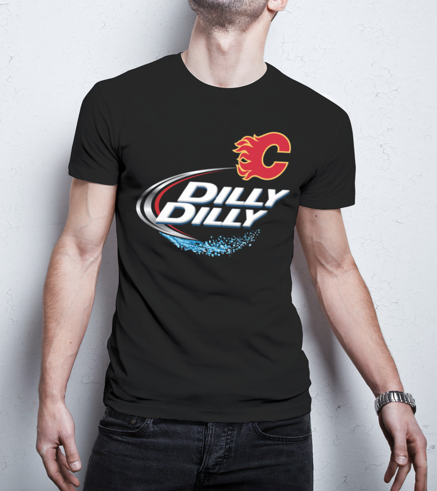 Calgary Flames Dilly Dilly Hockey Fans T-Shirt