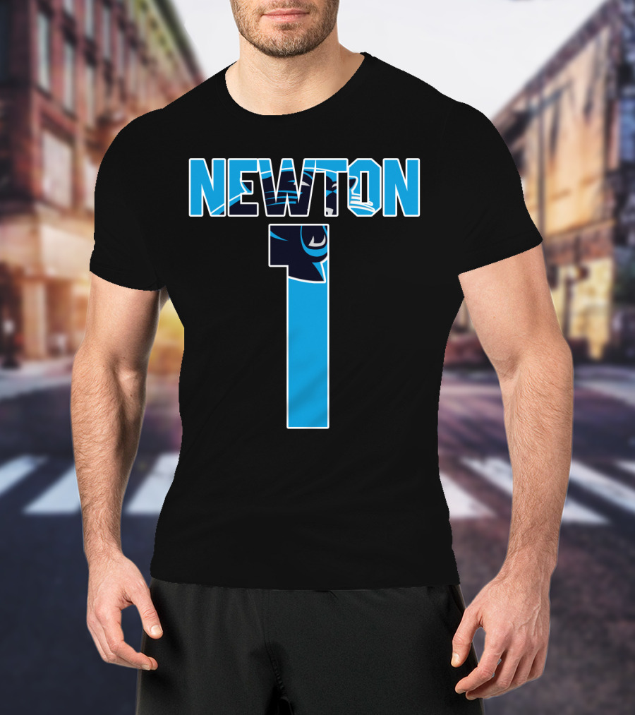 Newton Panthers Number 1 T-Shirt