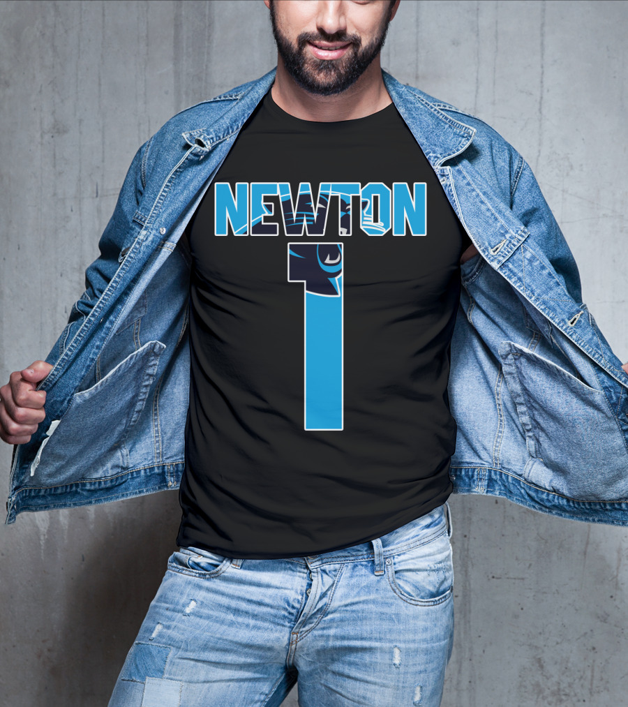 Newton Panthers Number 1 T-Shirt