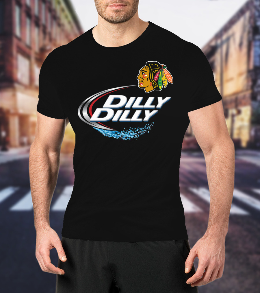 Chicago Blackhawks Dilly Dilly NHL Fan T-Shirt