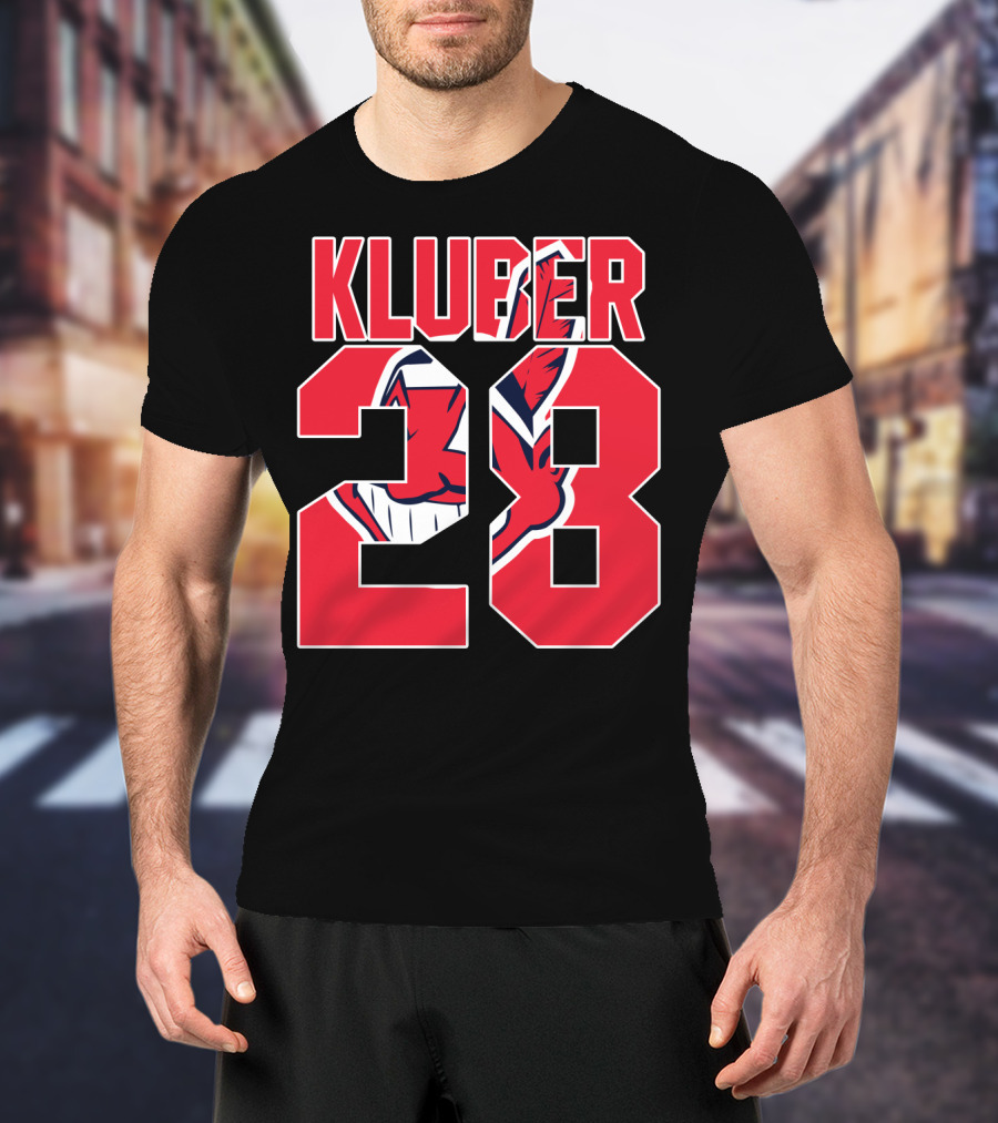 Corey Kluber 28 Cleveland Indians T-Shirt