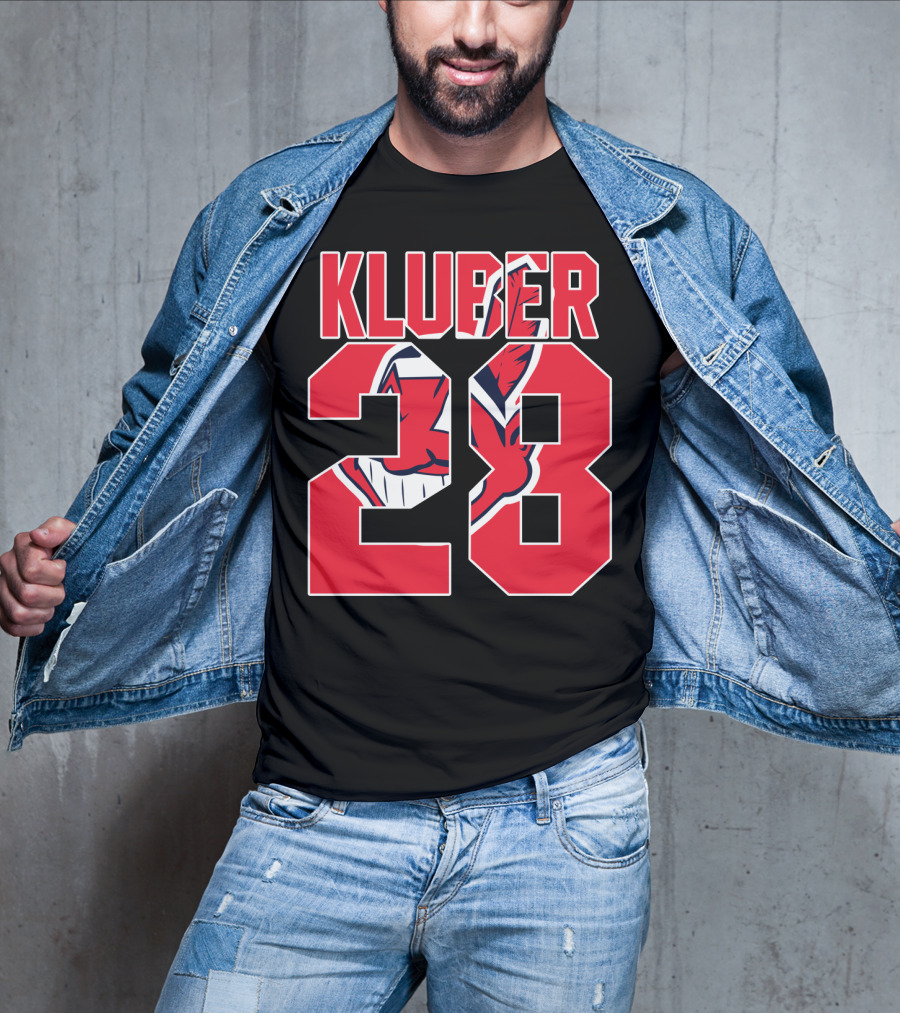 Corey Kluber 28 Cleveland Indians T-Shirt