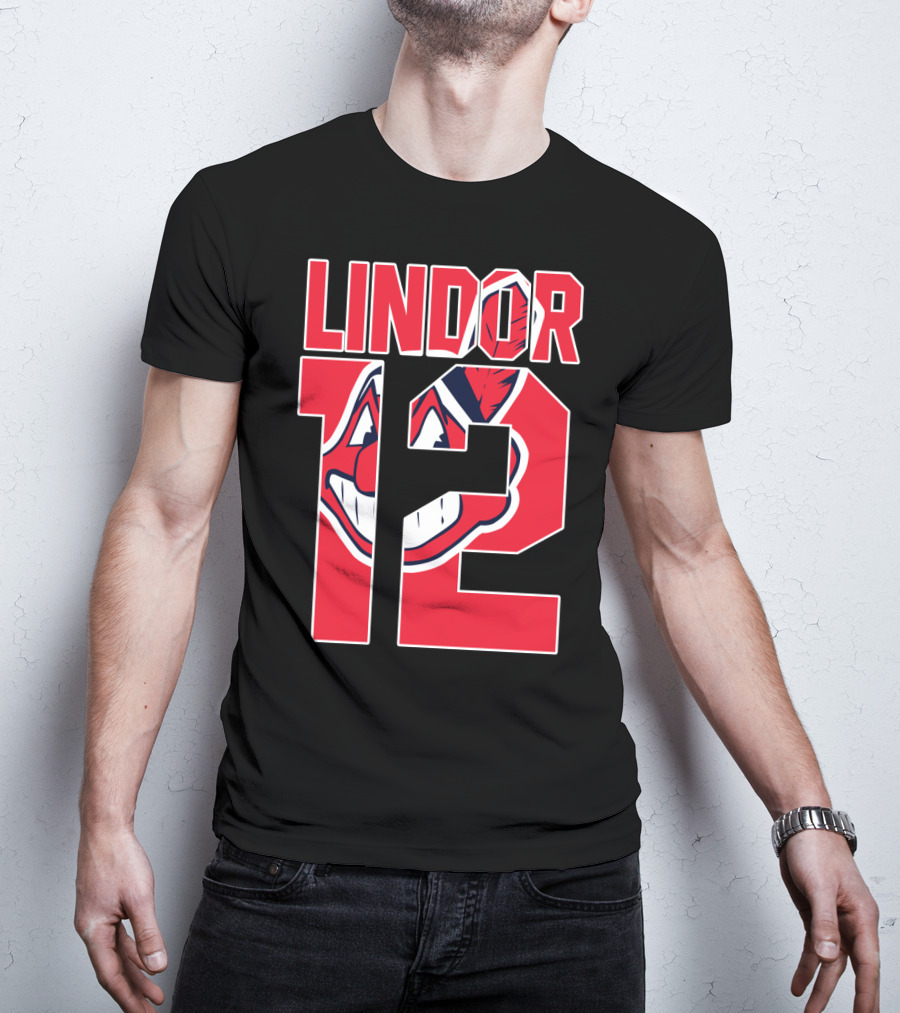 Lindor 12 Cleveland Indians T-Shirt