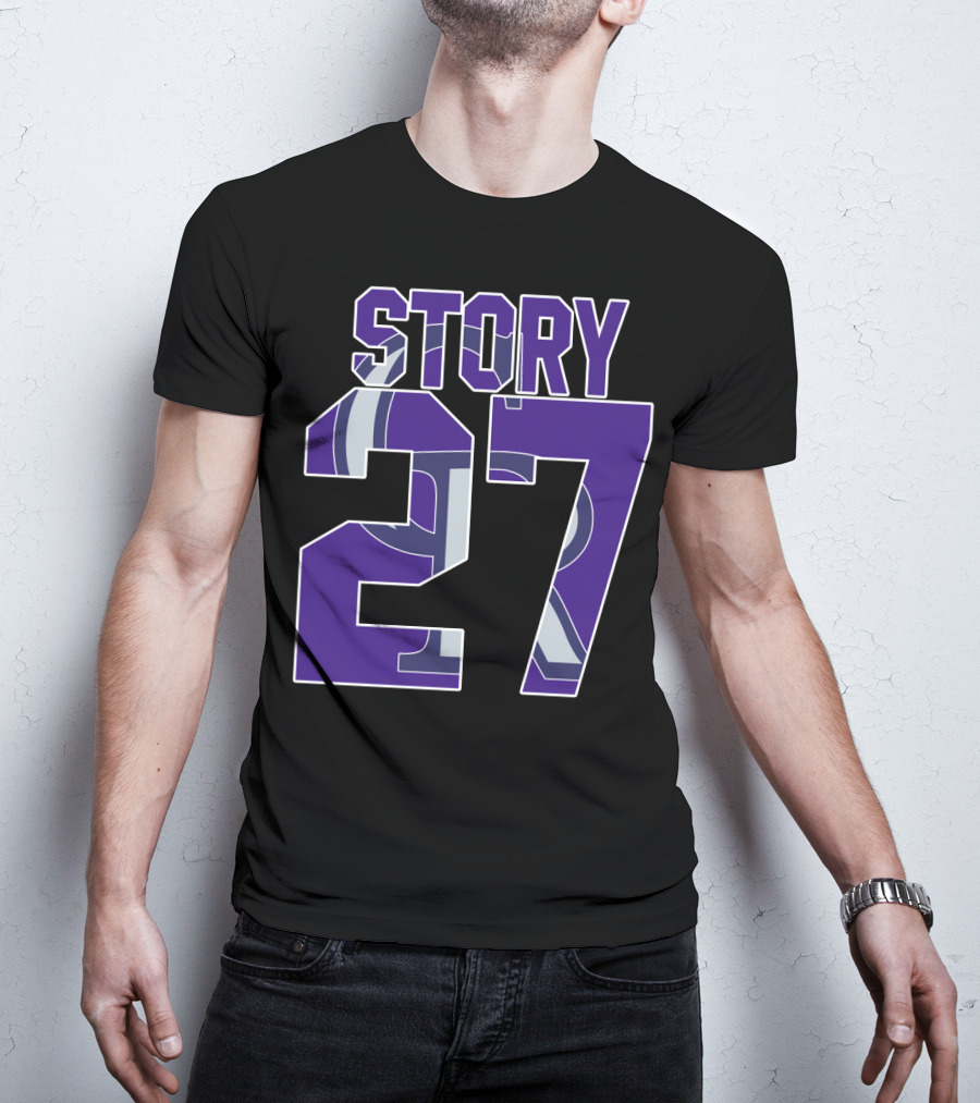 Colorado Rockies Story 27 Player Number T-Shirt