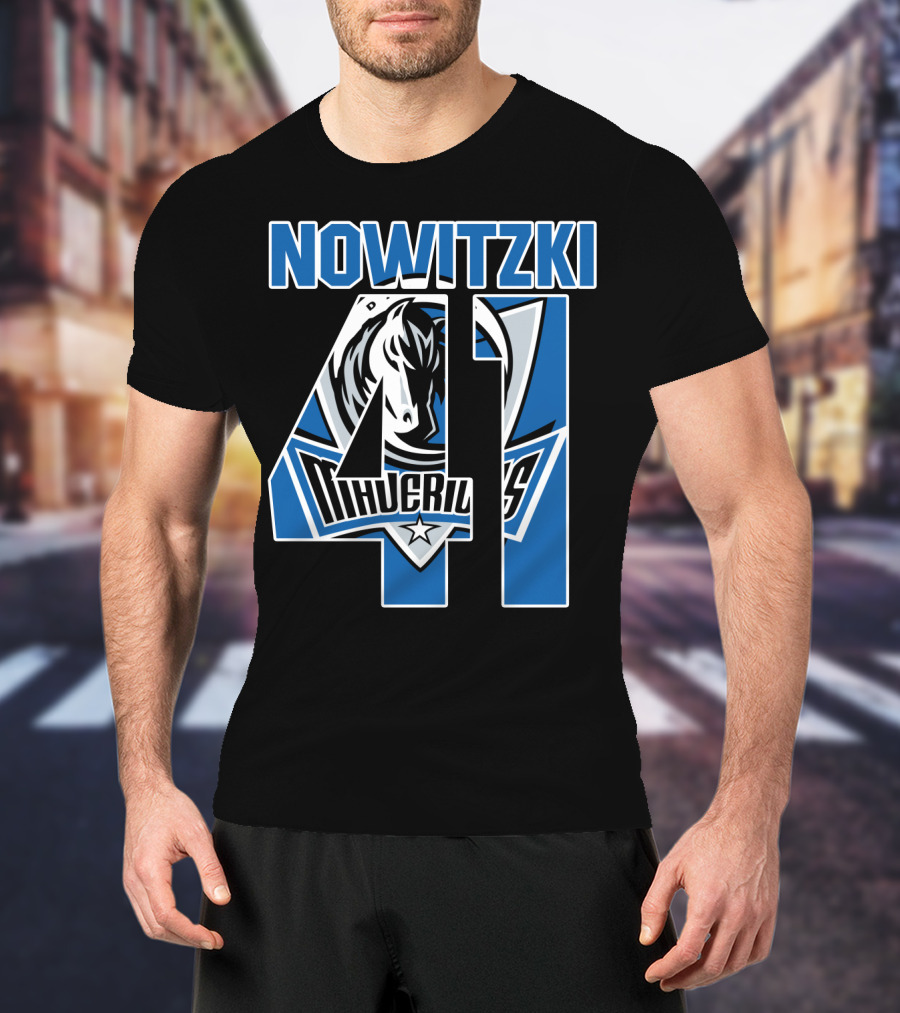 Nowitzki 41 Mavericks T-Shirt
