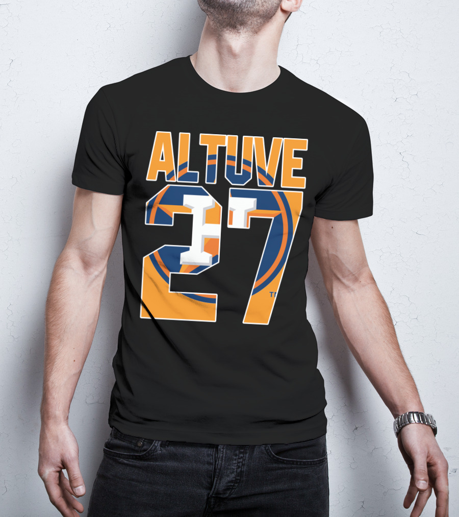 Altuve 27 Houston Astros Baseball T-Shirt