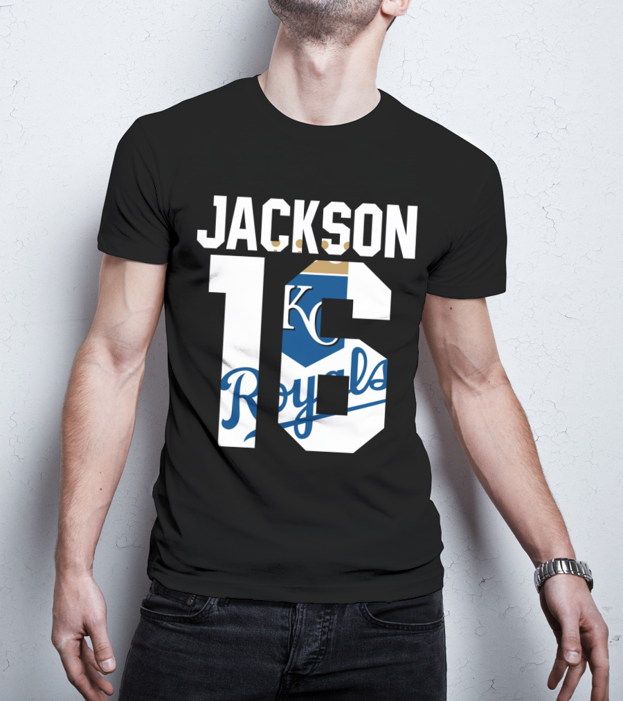 Kansas City Royals Jackson 16 KC T-Shirt