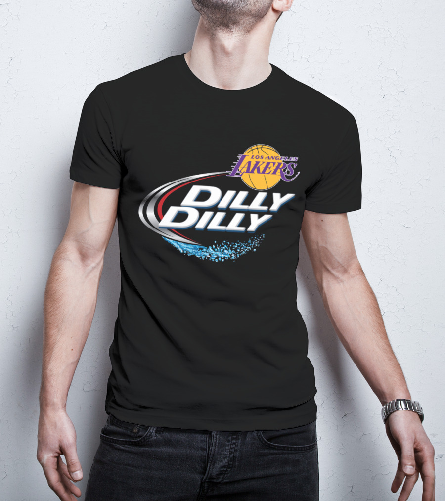 Los Angeles Lakers Dilly Dilly Fan Celebration Basketball T-Shirt