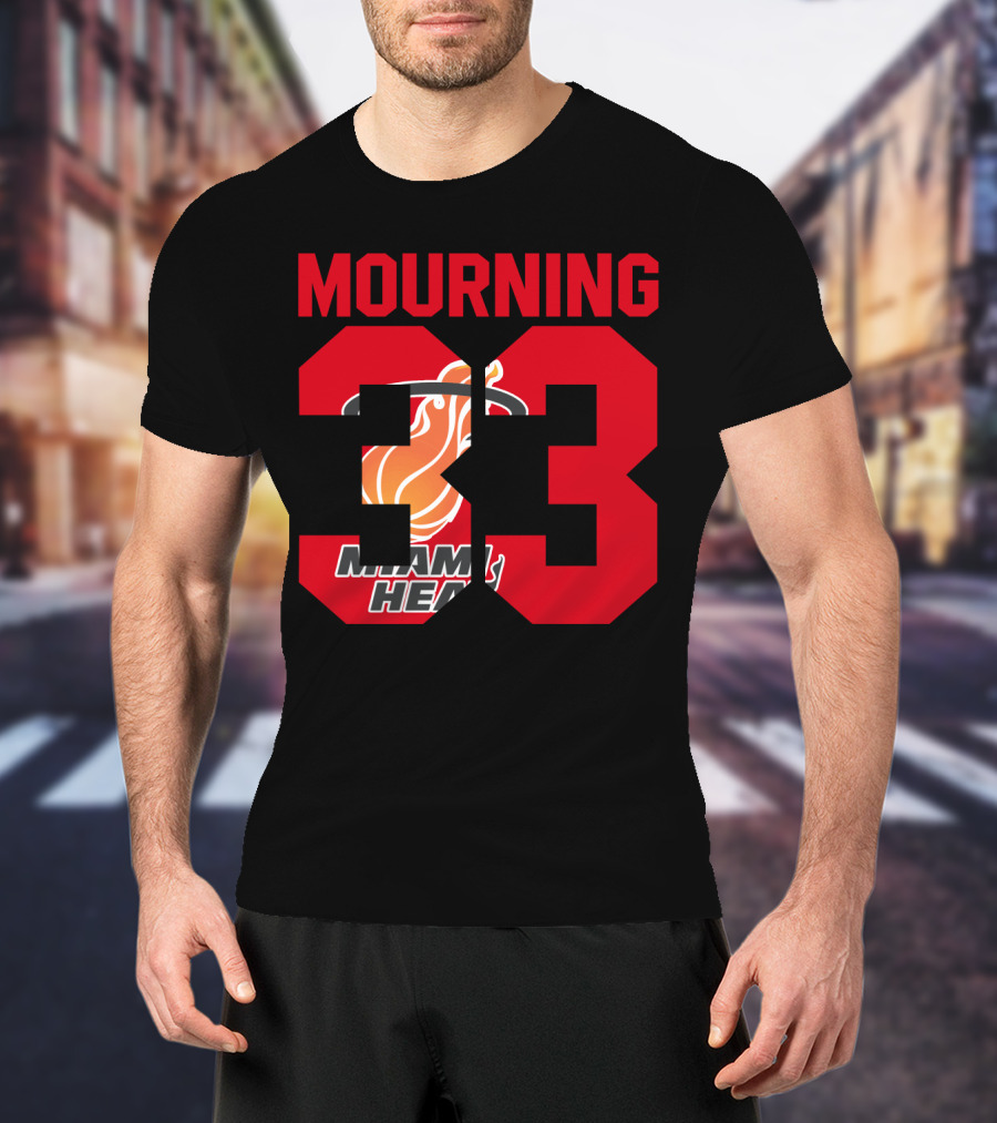 Mourning 33 Miami Heat T-Shirt